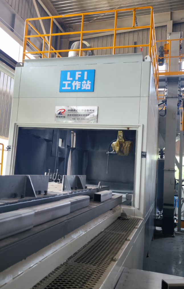 防城港大口径喷砂机 适合大型工件处理